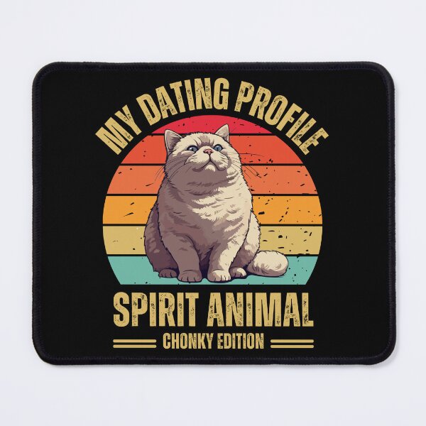 Item preview, My Dating Profile Spirit Animal  designed and sold by AussieWonders.