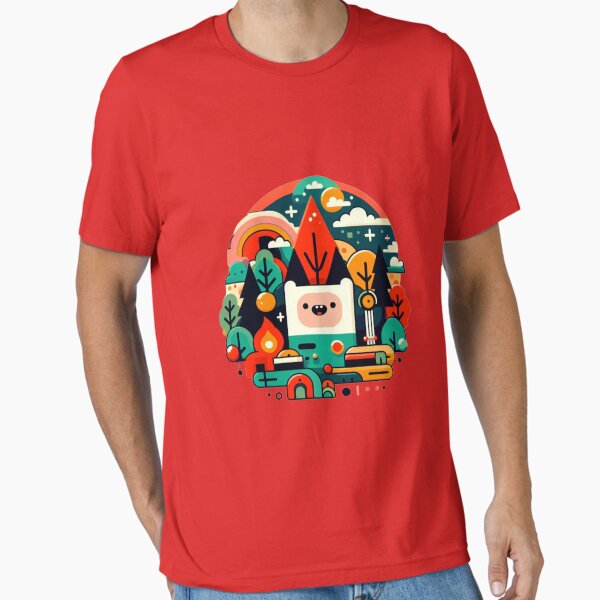 Artikel-Vorschau von Adventure Time Finn der Mensch – Kosmische Fantasie: Charmante Illustration mit Charakter und Weltraumlandschaft, designt und verkauft von Hive Threadless.
