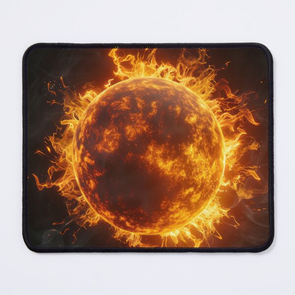 Item preview, Solar Fury: A Fiery 3D Rendering designed and sold by DesignPalaceLk.