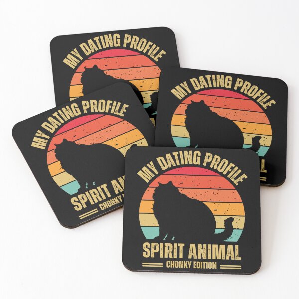 Item preview, My Dating Profile Spirit Animal  designed and sold by AussieWonders.