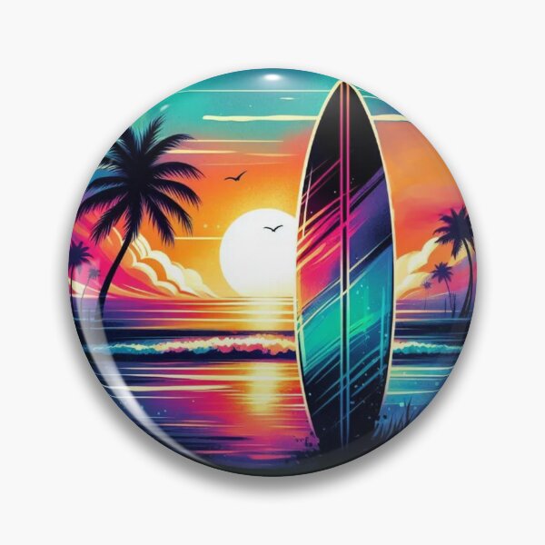 Artikelvorschau, Sonnenuntergang Surfbrett Magie entworfen und verkauft von artcolory.