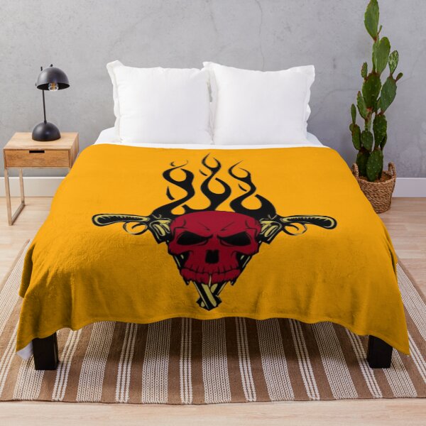 Artikelvorschau, Red Hot Pistols Jolly Roger (Orange) entworfen und verkauft von MurpheusTech.