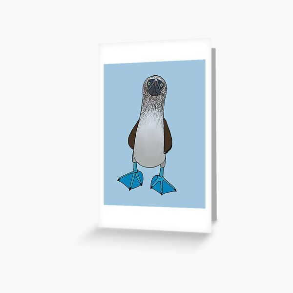 Item preview, Blue footed boobie (Sula nebouxii) designed and sold by ArtbyDLP.