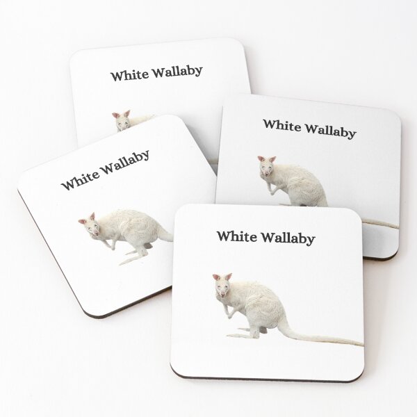 Item preview, White Wallaby -  all the way from Tasmania  designed and sold by Debsgiftware Ward.