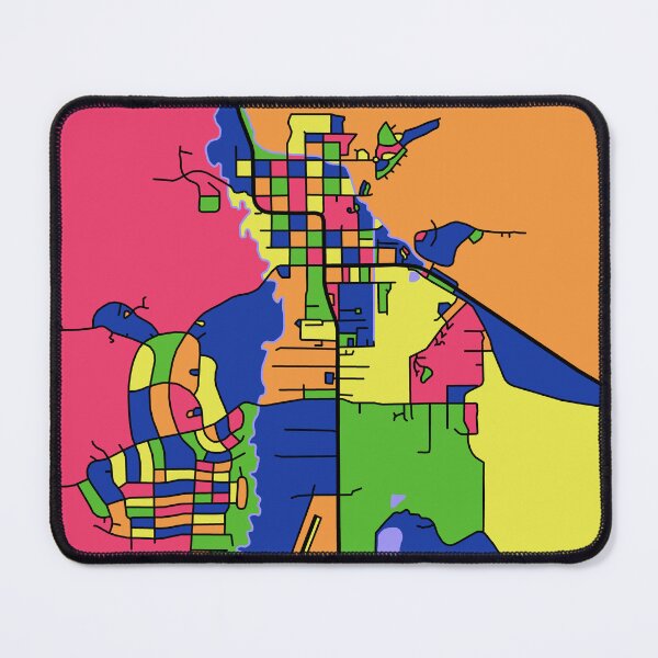 Item preview, Kanab, UT Colorful Map designed and sold by John Mashburn.