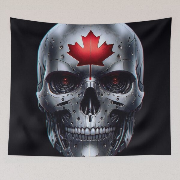 Item preview, Canadian Skull 2 designed and sold by ToddMichaelArt.