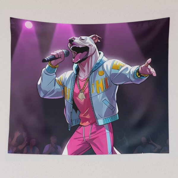Item preview, Pitbull rapper on stage designed and sold by Artbellachi.