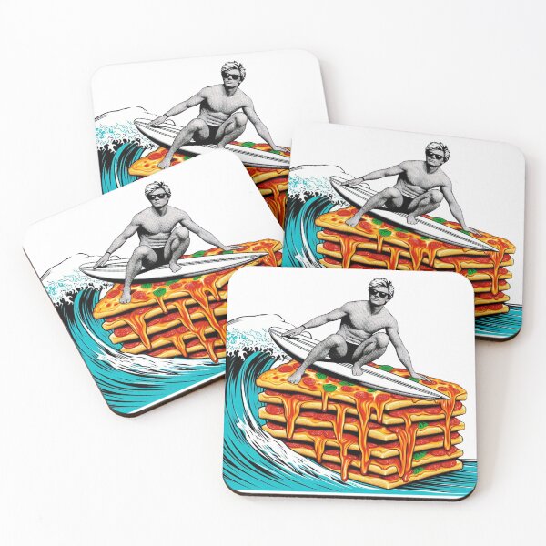 Item preview, Surfing Lasagna  designed and sold by ComputerContent.
