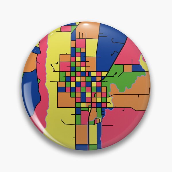 Item preview, Blanding, Utah Circle Map designed and sold by John Mashburn.