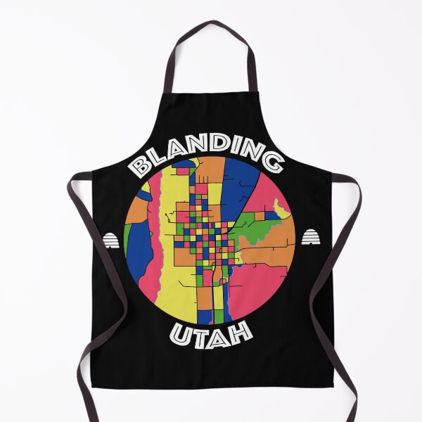 Item preview, Blanding, Utah Circle Map designed and sold by John Mashburn.