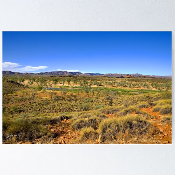 West MacDonnell Ranges - Mt Sonder Valley Poster