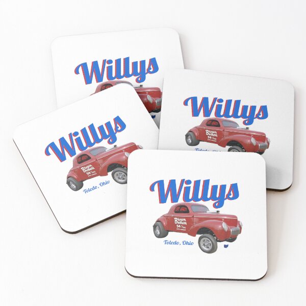 Artikelvorschau, Willys Gasser Coupe Drag Car 40er Jahre entworfen und verkauft von cicadaadams.