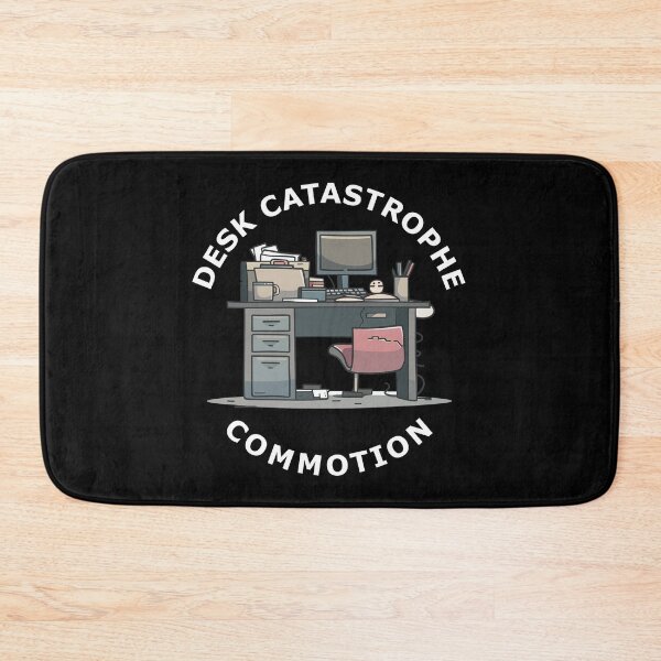 Item preview, Desk Catastrophe Commotion Funny Quote designed and sold by FWLKIT.