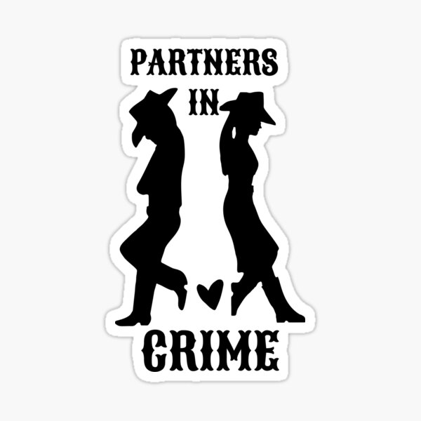 Item preview, Partners in Crime cowboys designed and sold by digitalcowgirl.