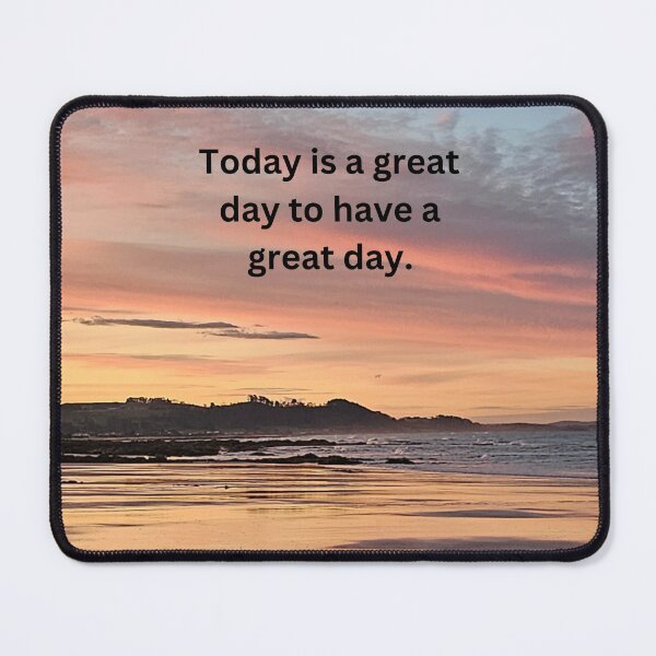 Item preview, Have a great day - Sunrise on the beach designed and sold by Debsgiftware Ward.