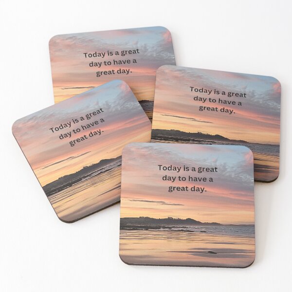 Item preview, Have a great day - Sunrise on the beach designed and sold by Debsgiftware .