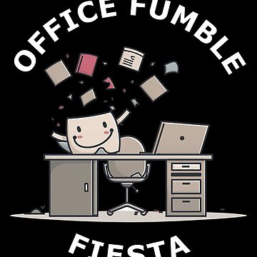 Artwork thumbnail, Office Fumble Fiesta Working From Home by FWLKIT
