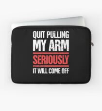Funny Gift For Amputated Arm Amputee Present Laptop Sleeve