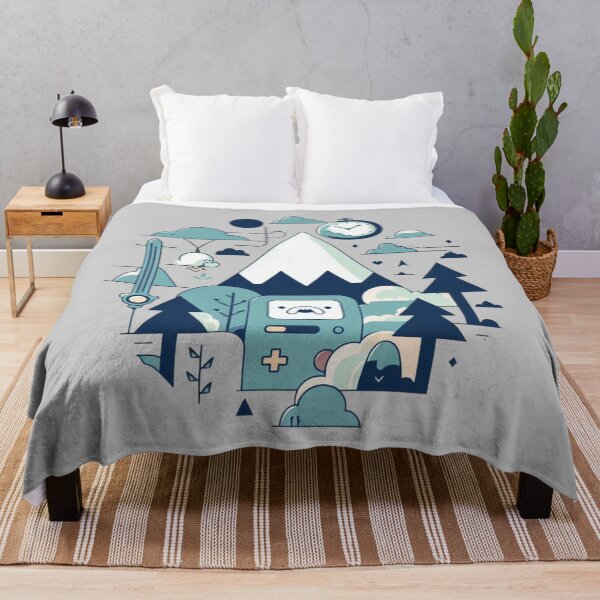 Item preview, Adventure Time Jack the Dog - Celestial Adventure: Stylized Illustration of Finn and Jake in Fantastic Landscape designed and sold by Hive Threadless.