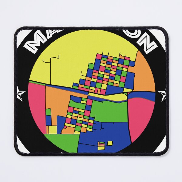 Item preview, Marathon, Texas Colorful Map designed and sold by John Mashburn.