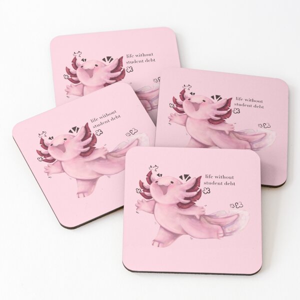 Item preview, gleeful axolotl designed and sold by interro-bang.