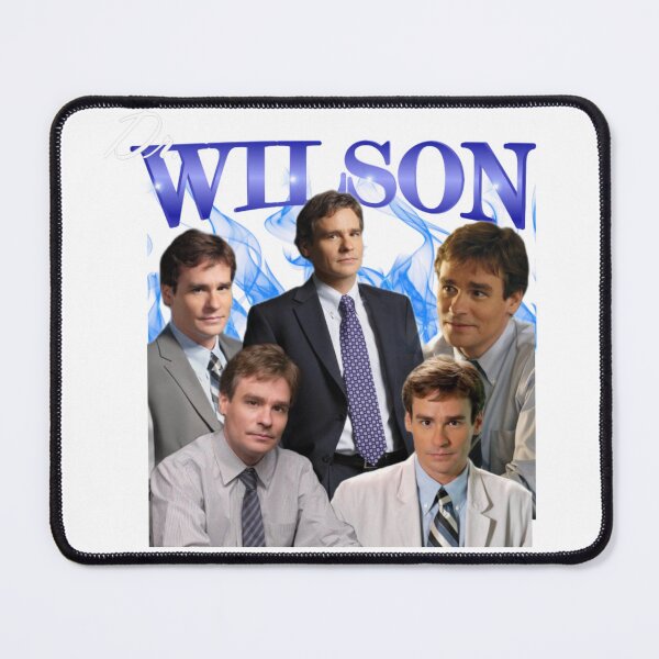 Item preview, Dr Wilson House MD blue flames designed and sold by adosknad1.