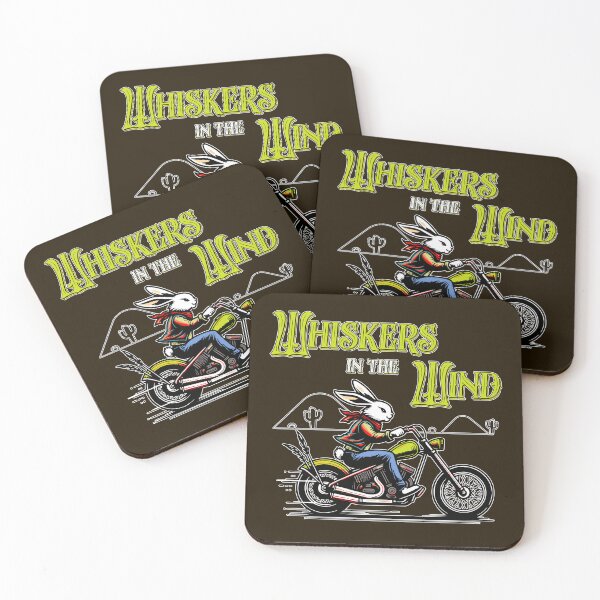 Item preview, Whiskers in the Wind Western Desert Bunny Biker designed and sold by CRHPOD20.