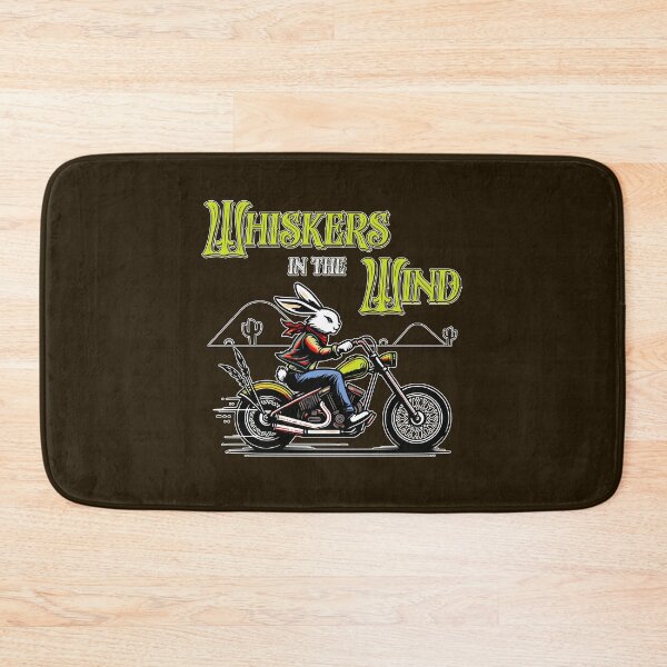 Item preview, Whiskers in the Wind Western Desert Bunny Biker designed and sold by CRHPOD20.