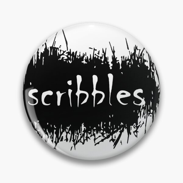 Item preview, scribbles black designed and sold by Scribbles Aboo.