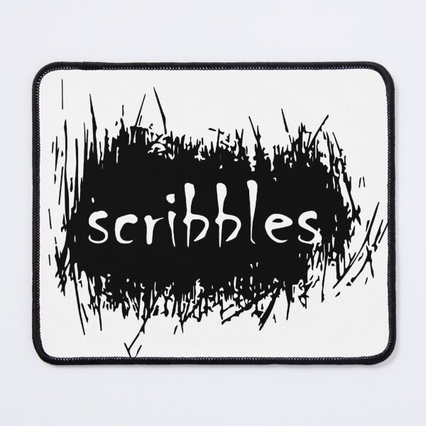 Item preview, scribbles black designed and sold by Scribbles Aboo.
