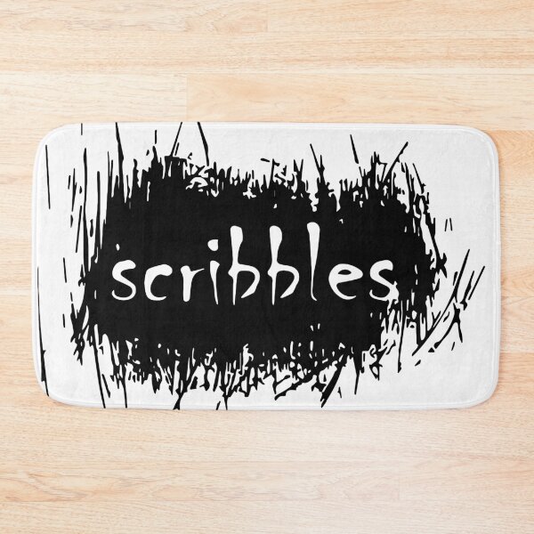 Item preview, scribbles black designed and sold by Scribbles Aboo.