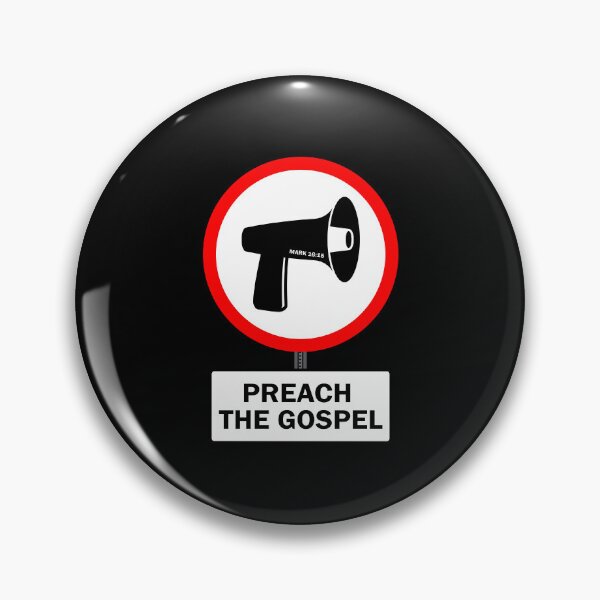 Item preview, PREACH THE GOSPEL (TRAFFIC SIGN) designed and sold by Warih.