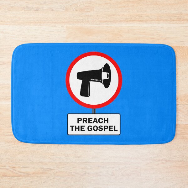Item preview, PREACH THE GOSPEL (TRAFFIC SIGN) designed and sold by Warih.