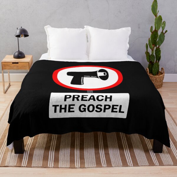 Item preview, PREACH THE GOSPEL (TRAFFIC SIGN) designed and sold by Warih.