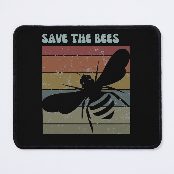Item preview, Retro Save the Bees designed and sold by SZPdezigns.