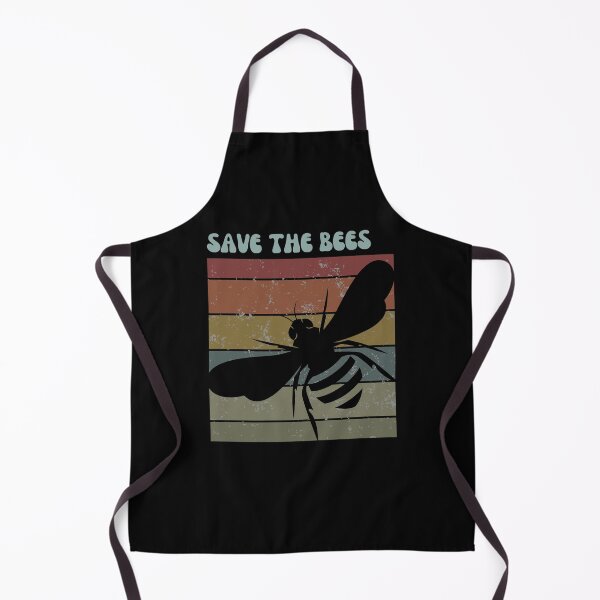 Item preview, Retro Save the Bees designed and sold by SZPdezigns.