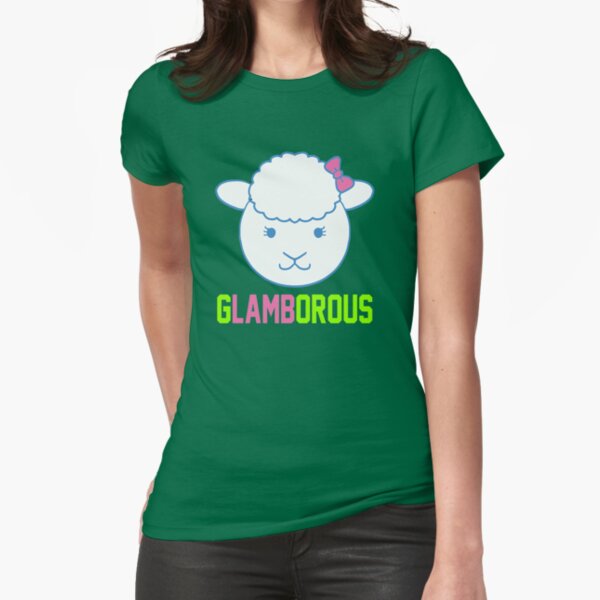 GLAMBOROUS Fitted T-Shirt