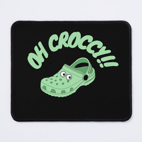 Item preview, Oh Croccy Croc Shoes Green Funny designed and sold by SZPdezigns.