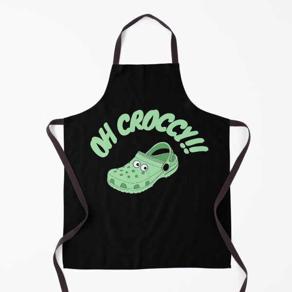 Item preview, Oh Croccy Croc Shoes Green Funny designed and sold by SZPdezigns.