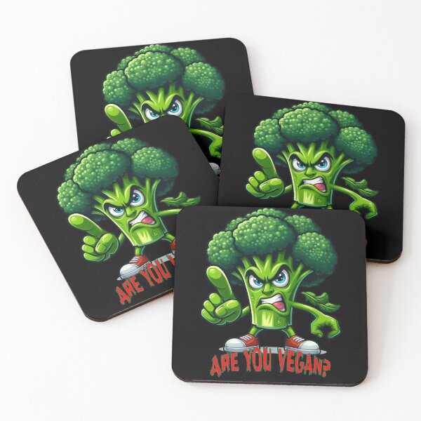 Item preview,  Broccoli angry. Are you vegan? designed and sold by Sublime Infinito.