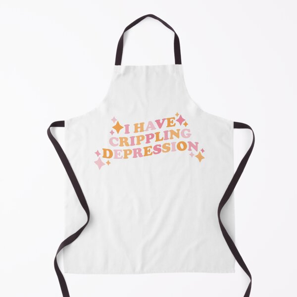 Item preview, I Have Crippling Depression designed and sold by WaveyJane.