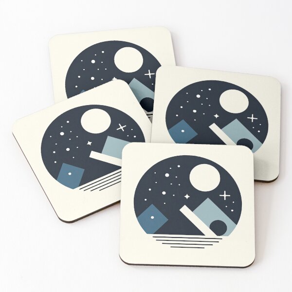 Item preview, Abstract Night Sky Minimalist Design designed and sold by SunkenCost.