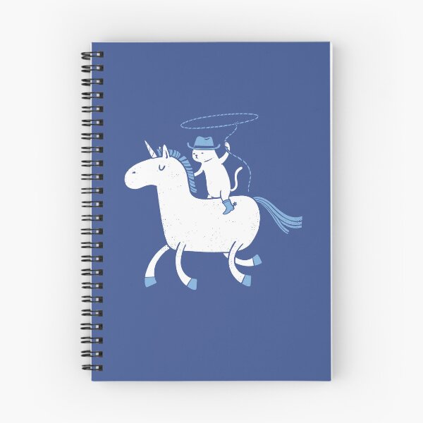 Item preview, The Cowboy Cat Who Rides A Unicorn designed and sold by triagus.