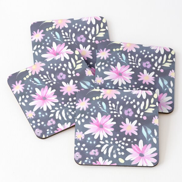 Item preview, Purple Blooming Flowers designed and sold by MUDUGAMU.