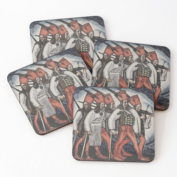 Item preview, Bandits' March - Władysław Skoczylas designed and sold by VintageBazaar.