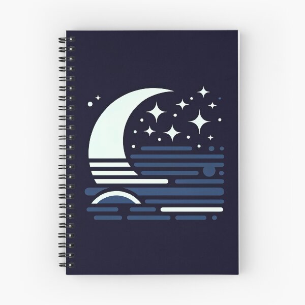 Item preview, Crescent Moon Night Sky designed and sold by SunkenCost.