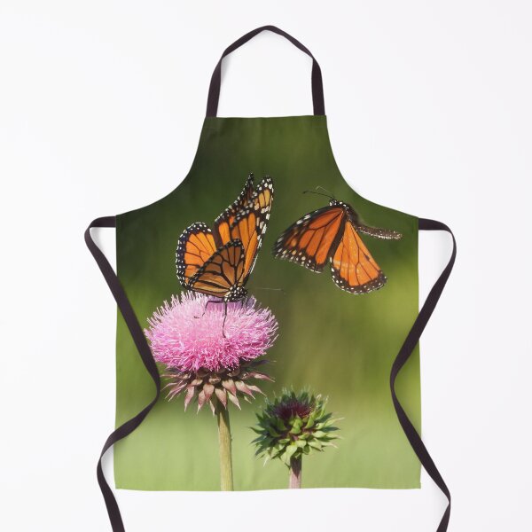 Item preview, Monarch Butterflies on thistle flower designed and sold by Jenny Dyer.