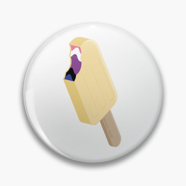 Aperçu de l'œuvre Genderfluid popsicle vanille (boutons épingles et autocollants uniquement) créée et vendue par GhostyNeth.