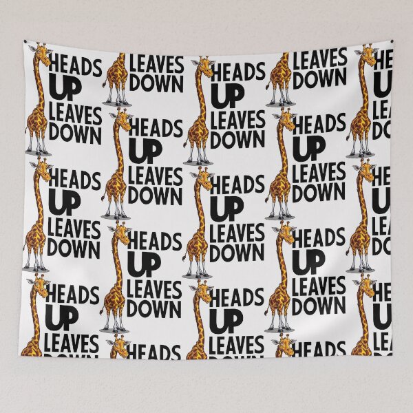 Item preview, Giraffe's High Hopes: Heads Up, Leaves Down designed and sold by SplashTastic.