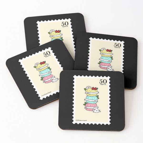 Item preview, Seal and Macaron Stamp designed and sold by RabbitK.